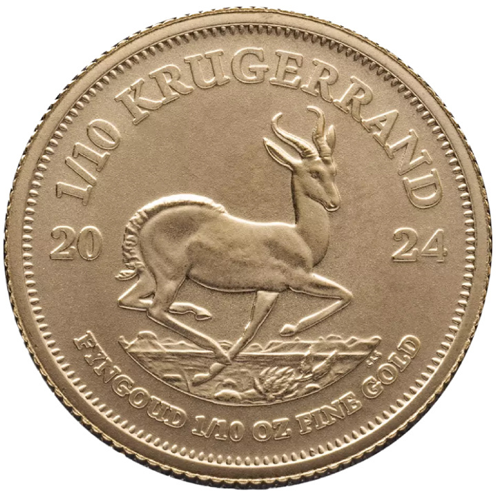 Krugerrand 1/10 onza Oro 2024