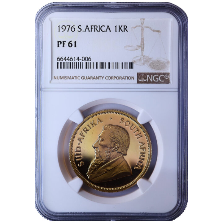 Krugerrand 1 onza Oro 1976 PF61 NGC