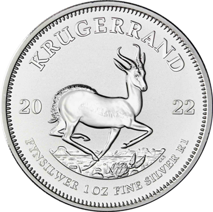 Krugerrand 1 oz Plata 2022