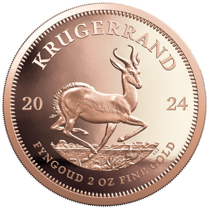 Krugerrand 2 oz Oro 2024 Proof