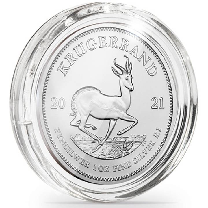 Leuchtturm - Krugerrand/ Britannia tapa de plástico 1 oz Plata Ajuste Ultra Perfecto 10 piezas