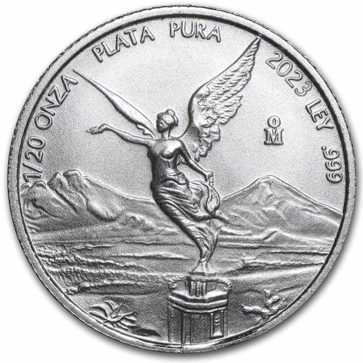 Libertad Mexicana 1/20 oz Plata 2023