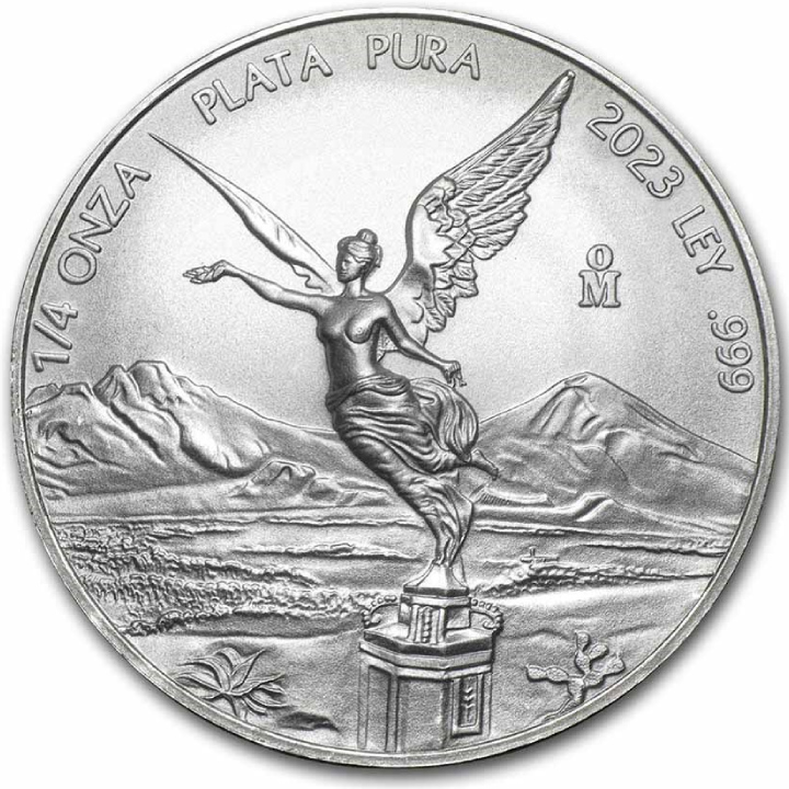 Libertad Mexicana 1/4 oz Plata 2023