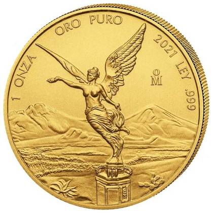 Libertad Mexicana 1 oz Oro 2021