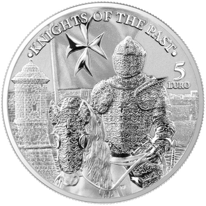 Malta: Caballeros del Pasado 1 oz Plata 2023