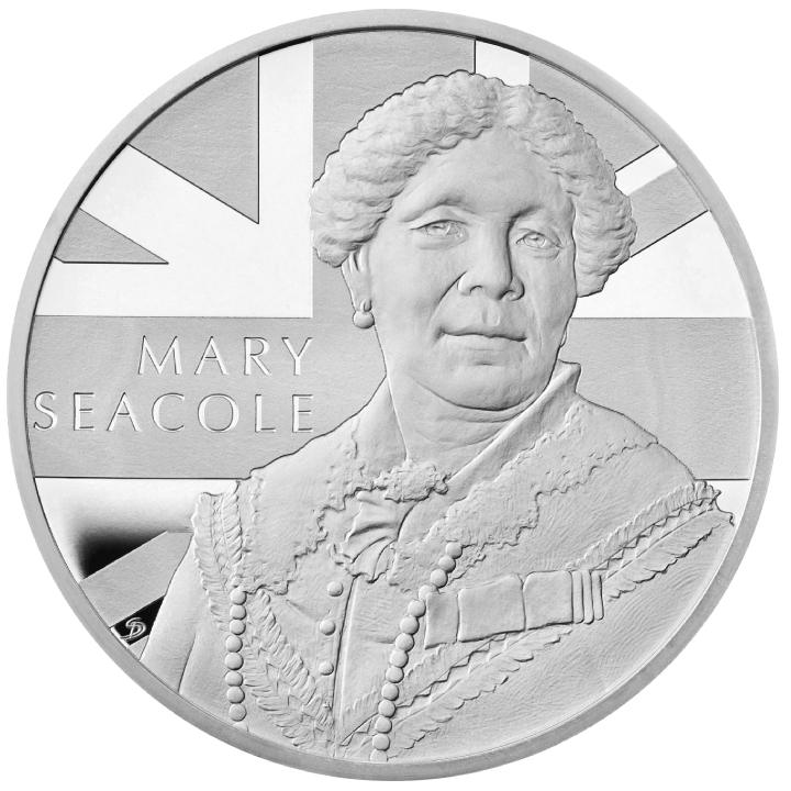 Mary Seacole £5 Plata 2023 Proof