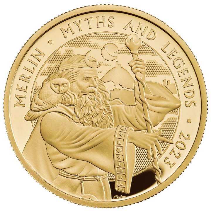 Mitos y Leyendas: Merlín 1 oz Oro 2023 Proof