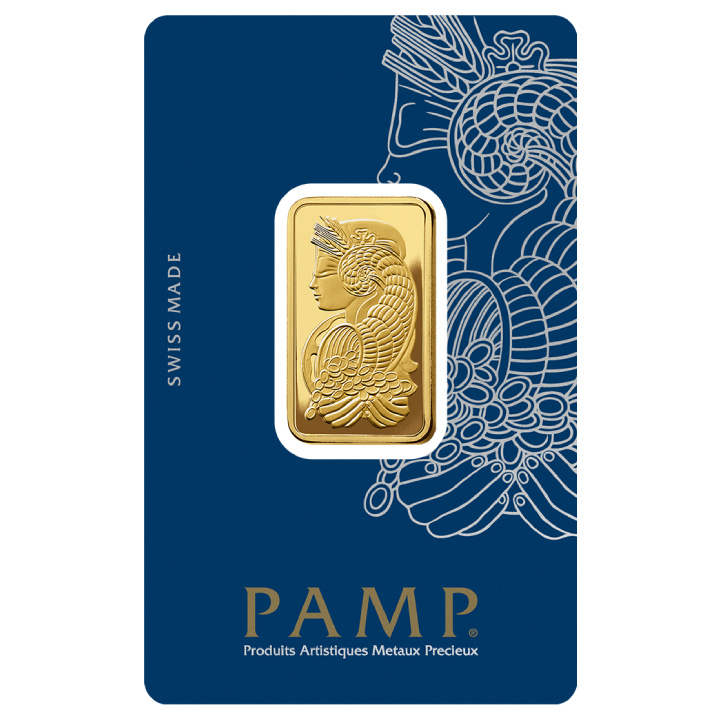 Pamp Suisse Fortuna Veriscan lingote de 20 gramos de Oro LBMA